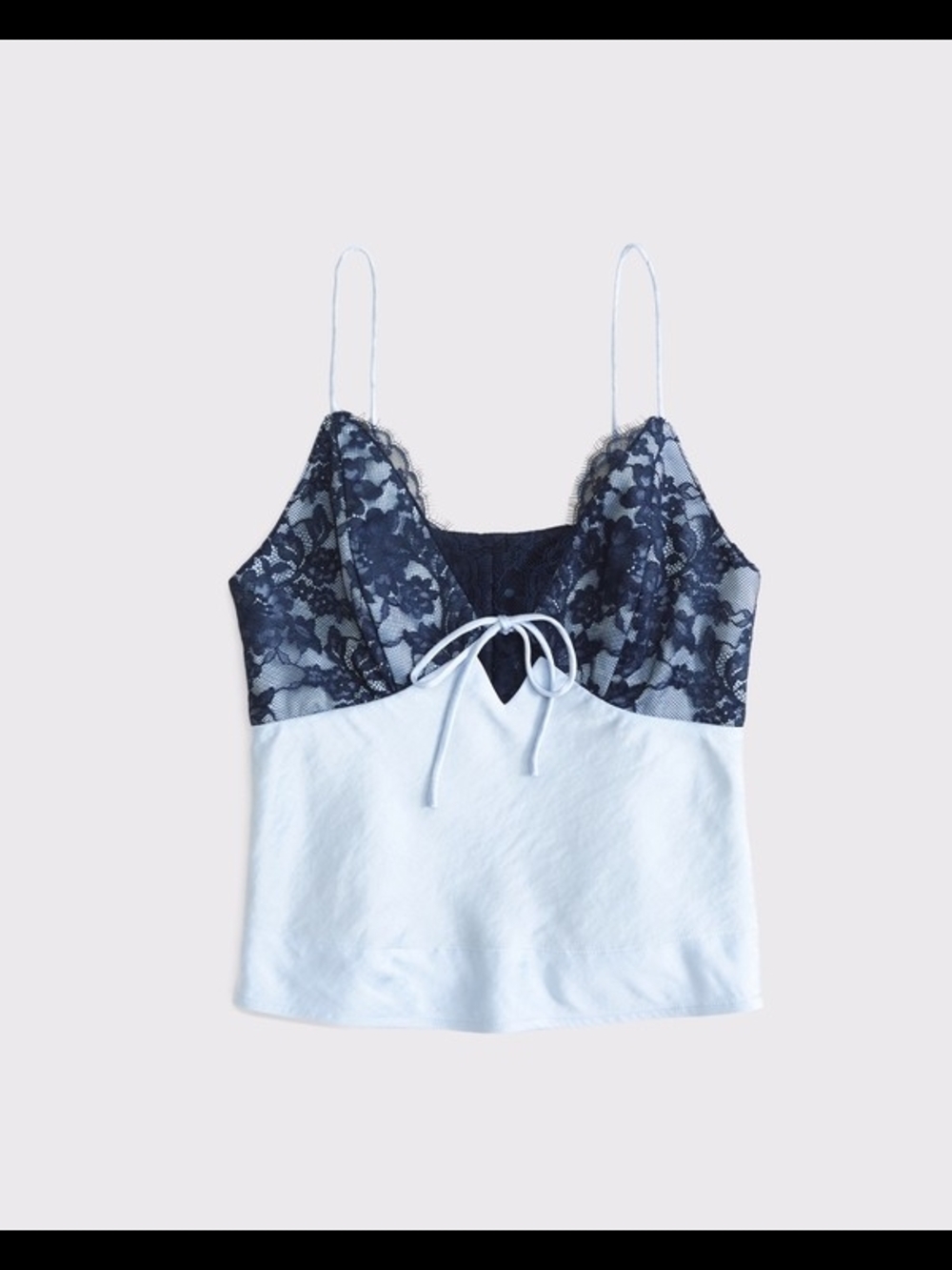 A&F Bella 2-in-1 Reversible Tie-Front Cami